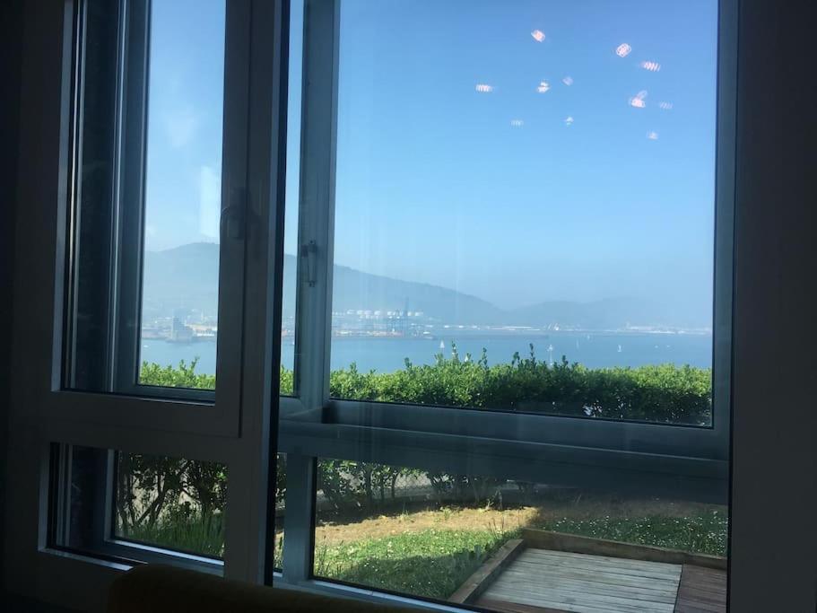 Flat With 160 M Of Garden, Sea Views Bilbao-Getxo Apartment Bagian luar foto